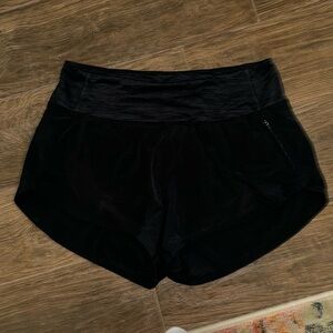 Black outdoor voices shorts